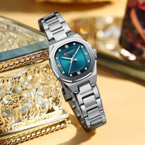 curren new stylish waterproof watch for women – cu8104l-b