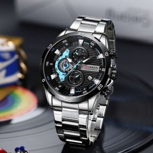 curren new waterproof watch for men – cu8402g-b