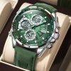 poedagar luxurious waterproof watch for men – e108g-a