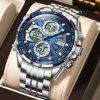 poedagar brand waterproof watch for men – e108g-i
