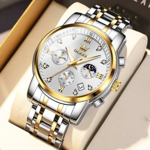 olevs sport waterproof watch for men – ol2858m-m8