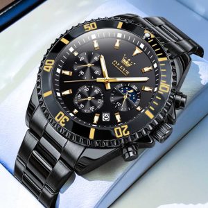 olevs military waterproof watch for men – ol2870m-1