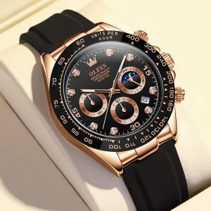 olevs fancy waterproof watch for men – ol2875m-5