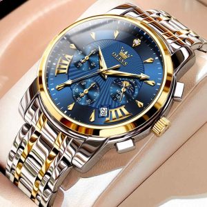 olevs new stylish waterproof watch for men – ol2892m-3