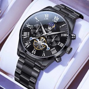 olevs sport waterproof watch for men – ol3640m-4