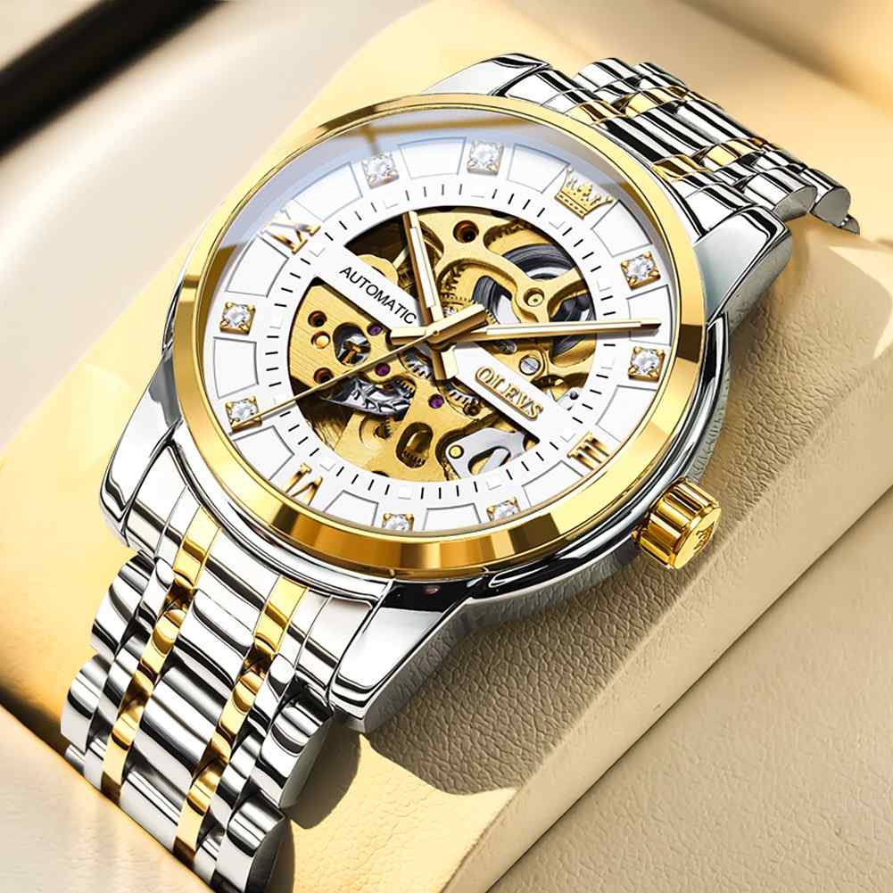 olevs trending waterproof watch for men – ol9901m-5
